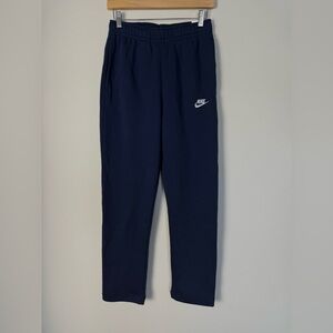 Nike Sweatpants Navy Blue Mens Small Loungewear Cozy Athleisure School New